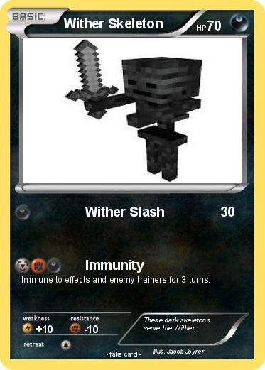 Pokemon Wither Skeleton