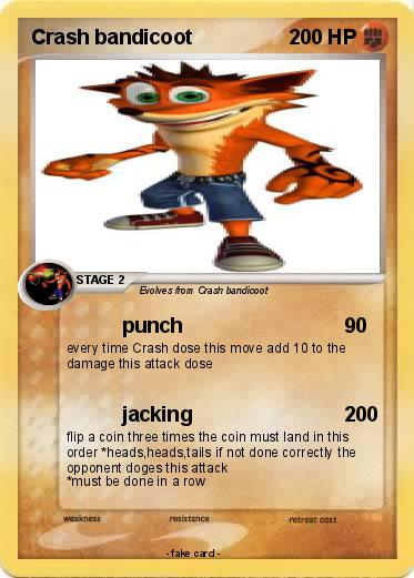 Pokemon Crash bandicoot
