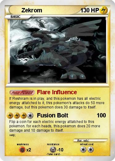 Pokemon Zekrom