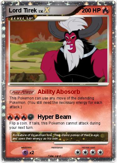 Pokemon Lord Tirek
