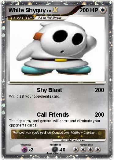 Pokemon White Shyguy