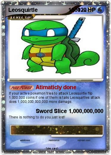 Pokemon Leosquirtle                    1000