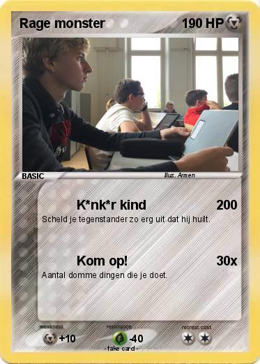 Pokemon Rage monster