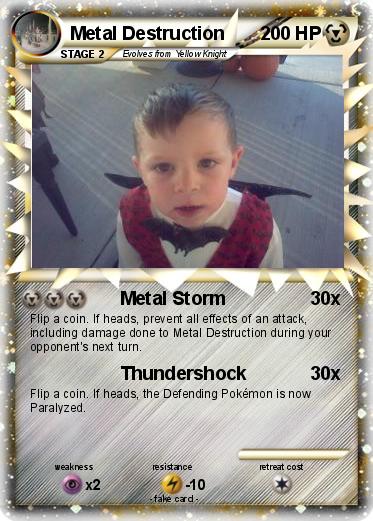 Pokemon Metal Destruction