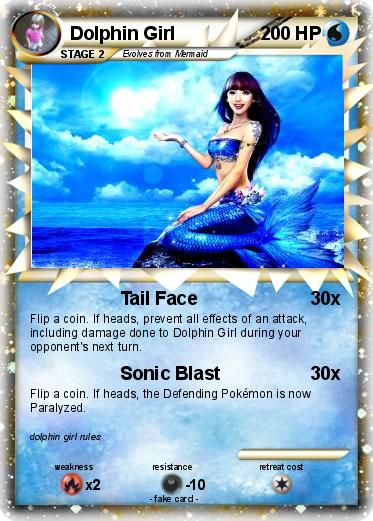 Pokemon Dolphin Girl
