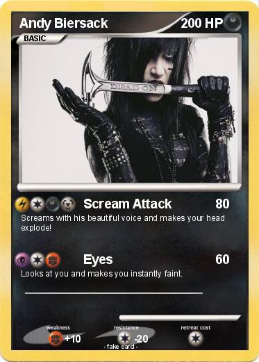 Pokemon Andy Biersack