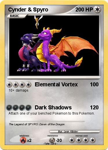 Pokemon Cynder & Spyro
