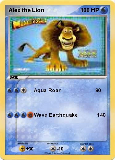 Pokemon Alex the Lion