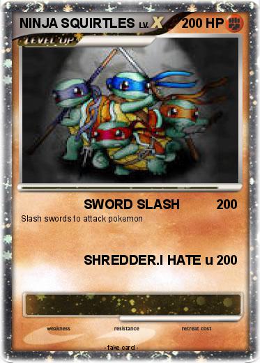 Pokemon NINJA SQUIRTLES