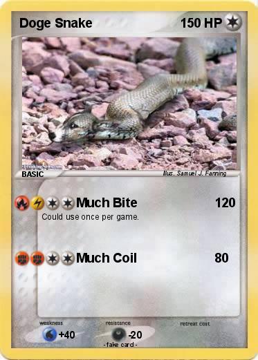 Pokemon Doge Snake