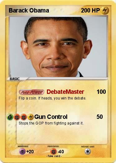 Pokemon Barack Obama