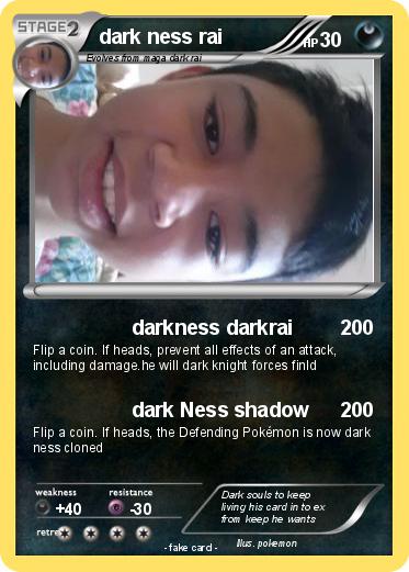 Pokemon dark ness rai