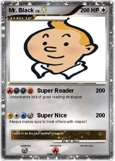 Pokemon Mr. Black