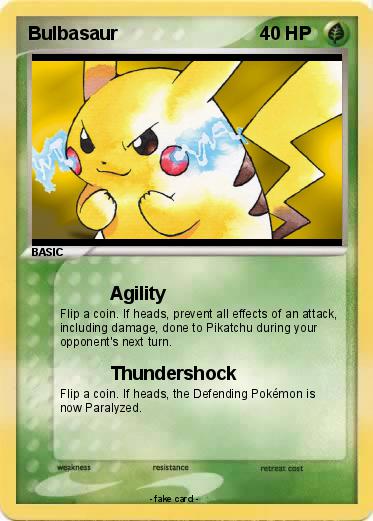 Pokemon Bulbasaur