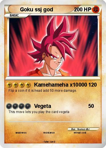 Pokemon Goku ssj god