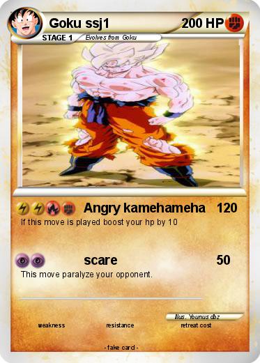 Pokemon Goku ssj1
