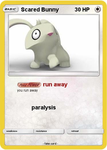 Pokemon Scared Bunny