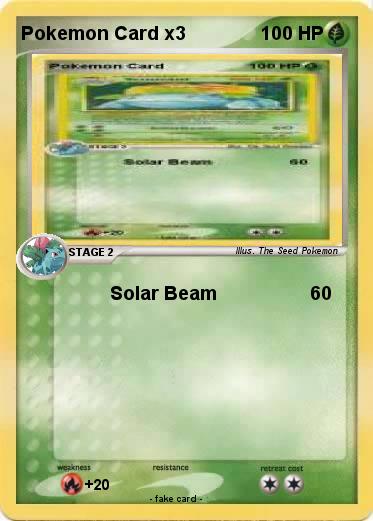 Pokemon Pokemon Card x3