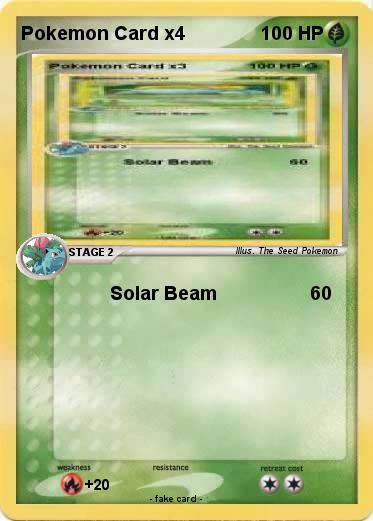 Pokemon Pokemon Card x4