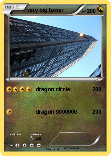 Pokemon very big tower