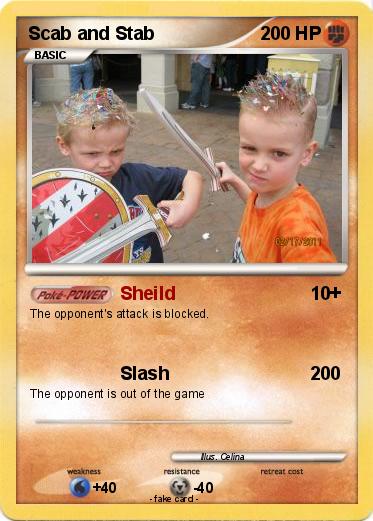 Pokemon Scab and Stab