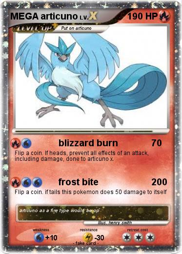 Pokemon MEGA articuno