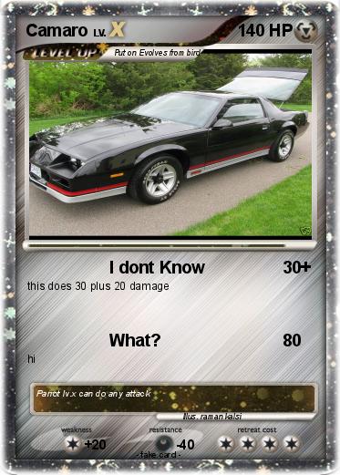 Pokemon Camaro