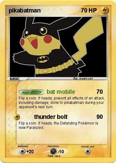 Pokemon pikabatman