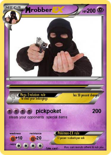 Pokemon robber