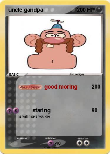 Pokemon uncle gandpa