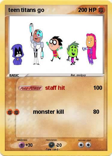 Pokemon teen titans go