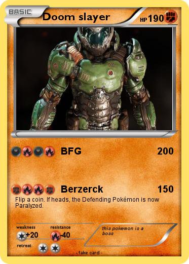 Pokemon Doom slayer