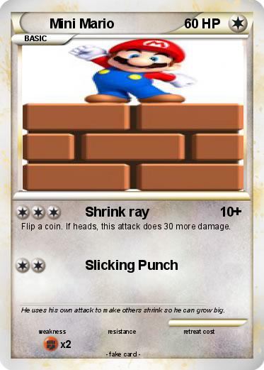 Pokemon Mini Mario