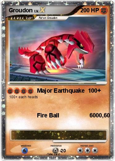 Pokemon Groudon