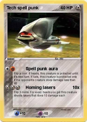 Pokemon Tech spell punk