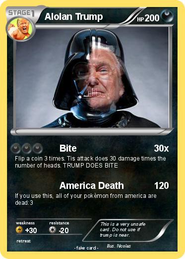 Pokemon Alolan Trump