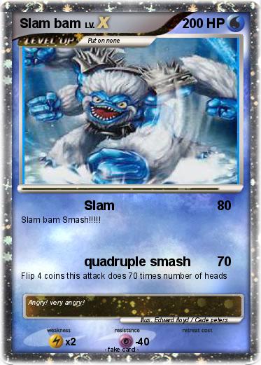 Pokemon Slam bam