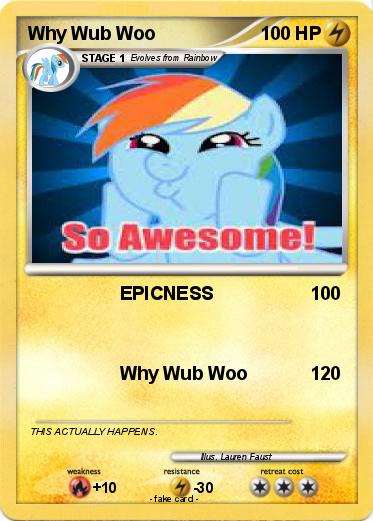 Pokemon Why Wub Woo