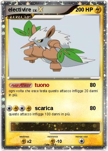 Pokemon electivire