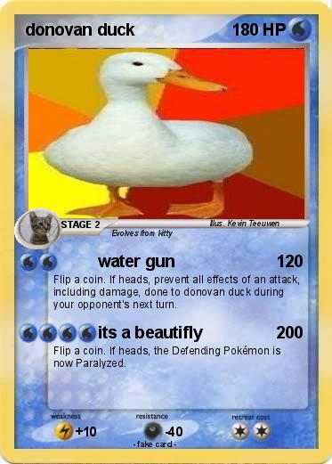 Pokemon donovan duck