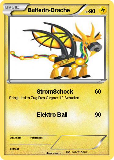 Pokemon Batterin-Drache