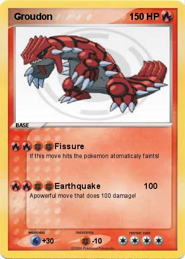 Pokemon Groudon
