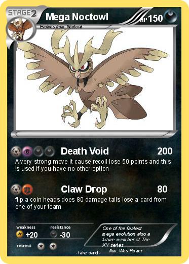 Pokemon Mega Noctowl