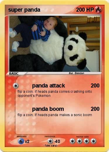 Pokemon super panda