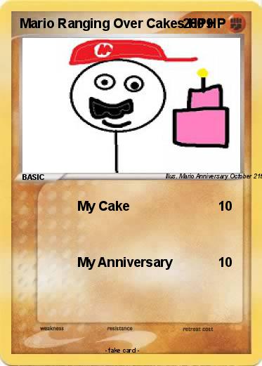 Pokemon Mario Ranging Over Cakes HP9