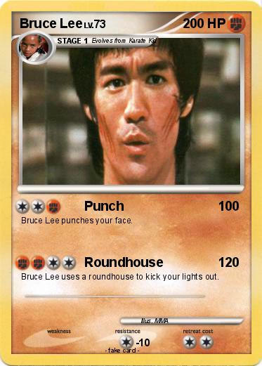 Pokemon Bruce Lee