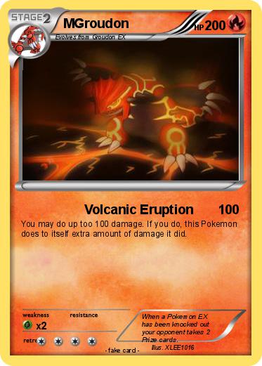Pokemon MGroudon