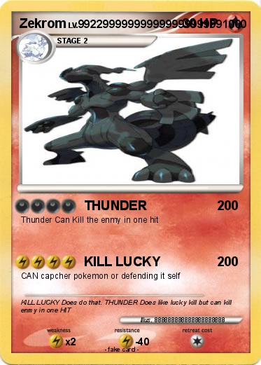 Pokemon Zekrom