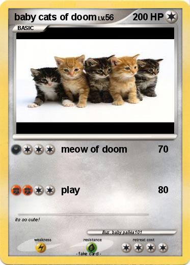 Pokemon baby cats of doom