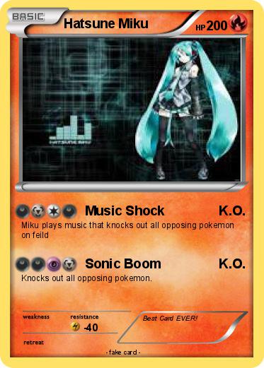 Pokemon Hatsune Miku